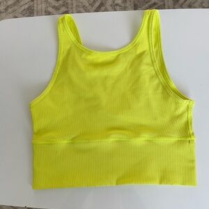 Lulu🍋 Power Pivot Ribbed Tank